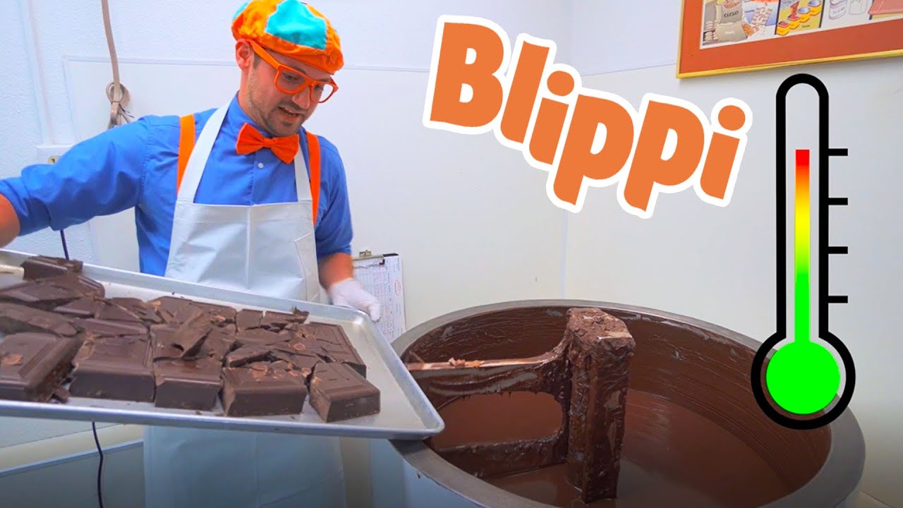 Blippi Explores How Chocolate Is Made 🍫 | Fun & Educational Kids' Video