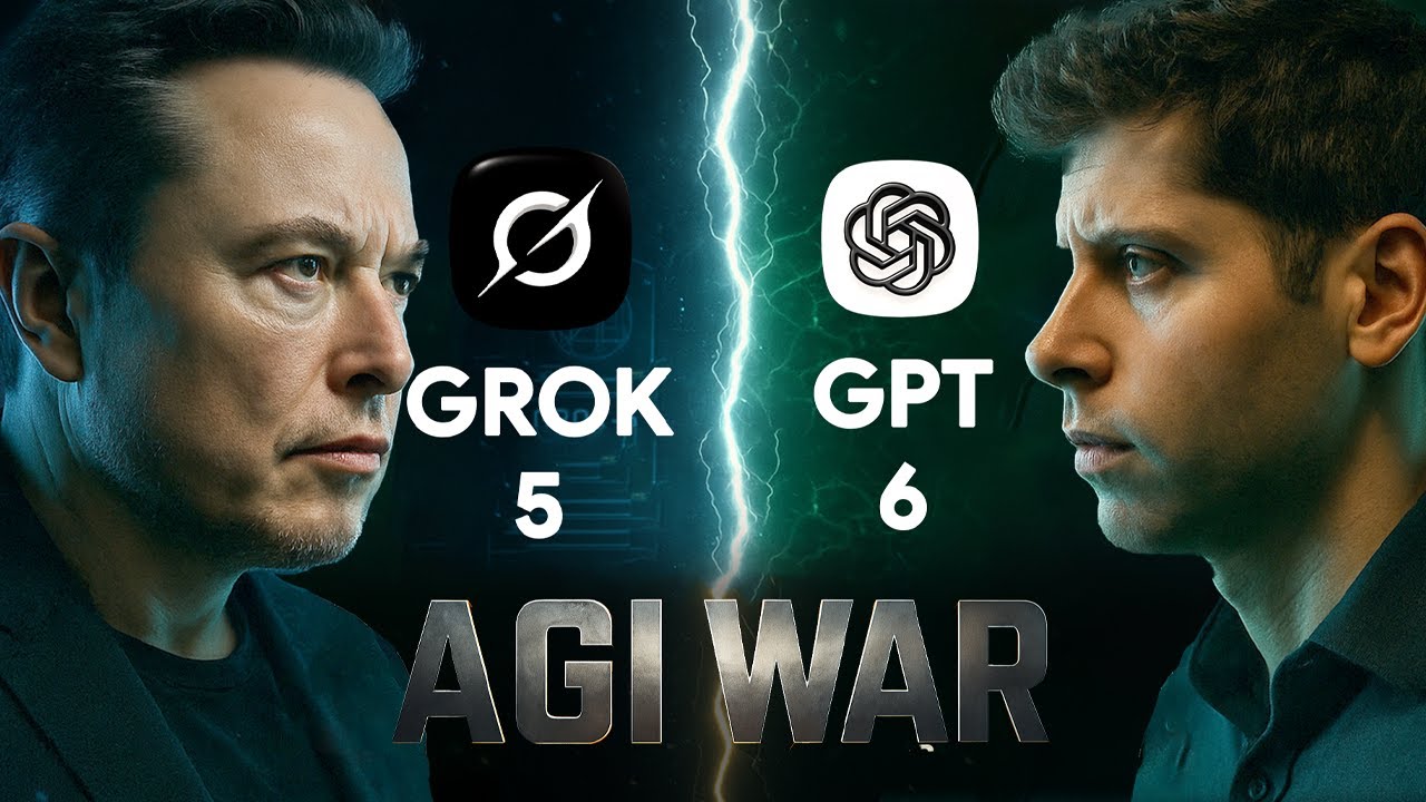 Grok-5 vs GPT-6: The Fight for AGI Dominance 🤖
