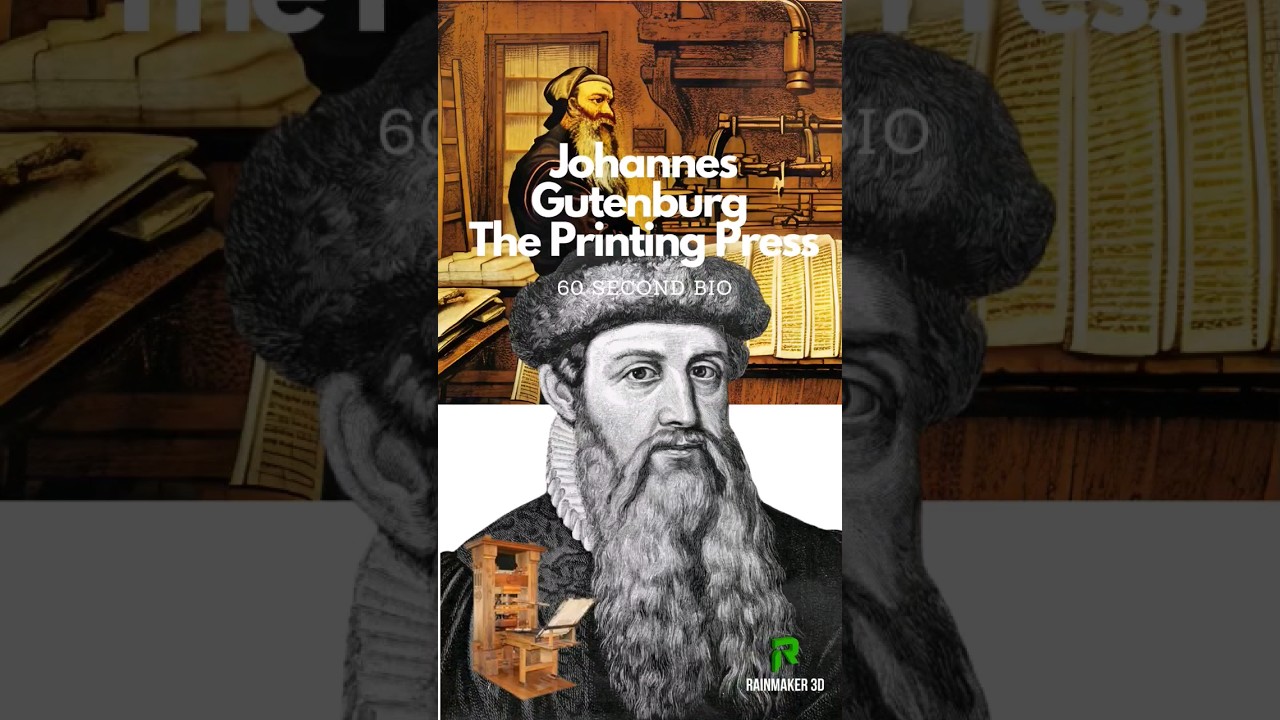 Johannes Gutenberg: The Inventor of the Printing Press 📚