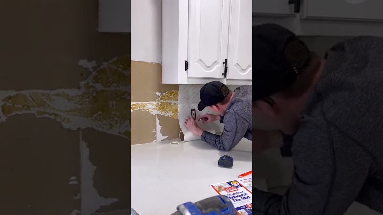 DIY Backsplash Under $250 🛠️