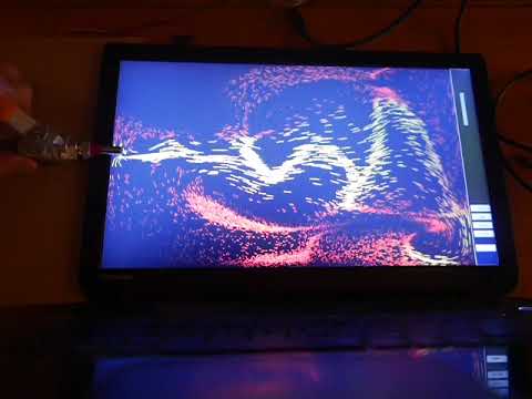 Fluid dynamics demonstration