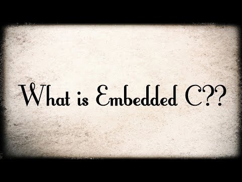 What is Embedded C? Explained π