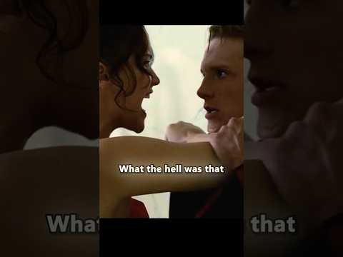 Katniss SNAPS when Peeta admits she’s The One || The Hunger Games #movie