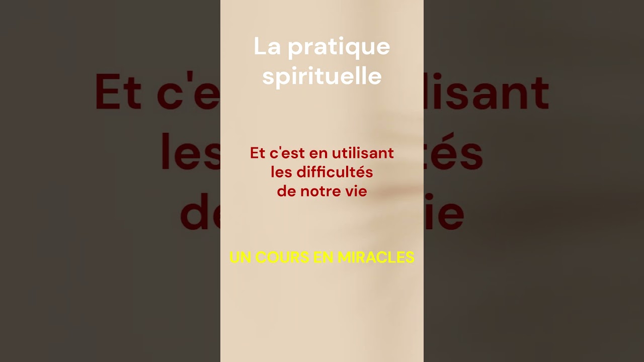 UCEM : Pratique spirituelle avec Un Cours En Miracles ✨