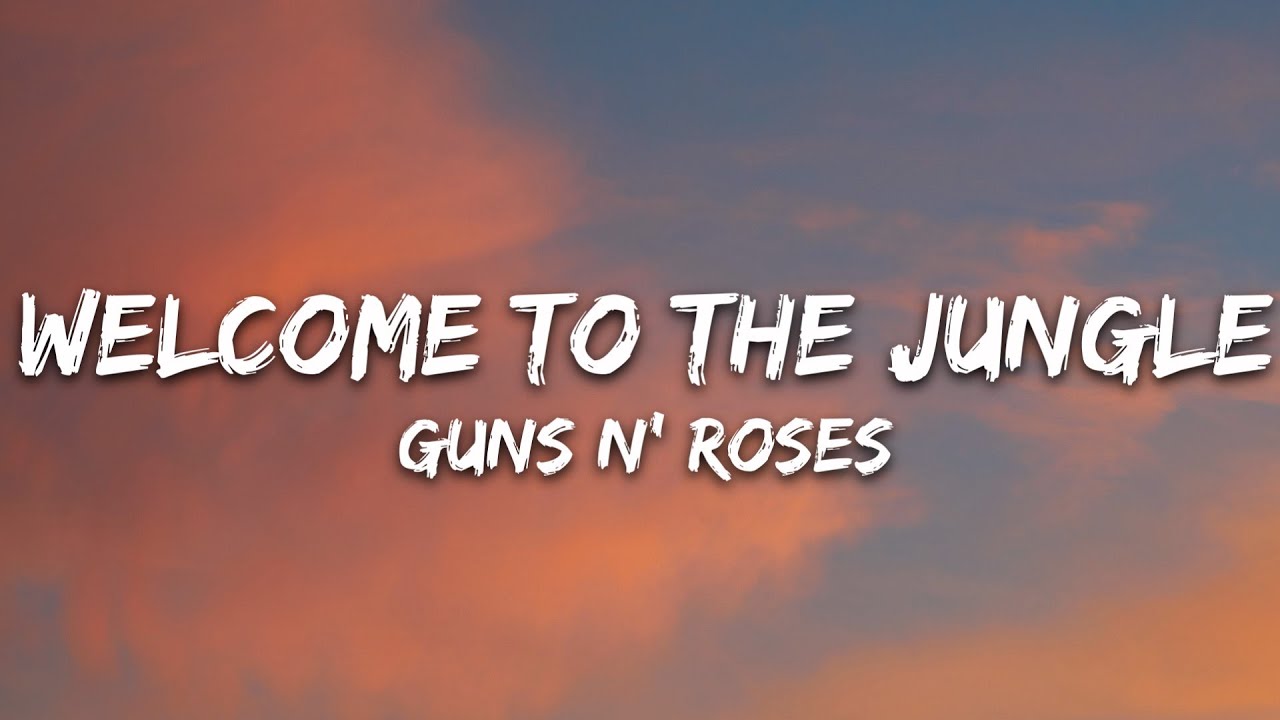 Guns N' Roses - Welcome To The Jungle (Lyrics) 🎸 | Official 7clouds Playlist