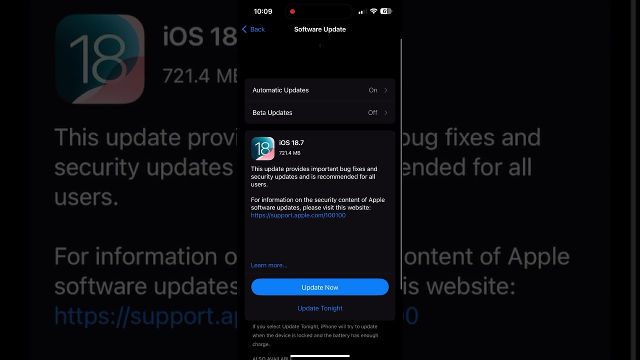 iOS 18.7 & iOS 26 Now Available! 🚀