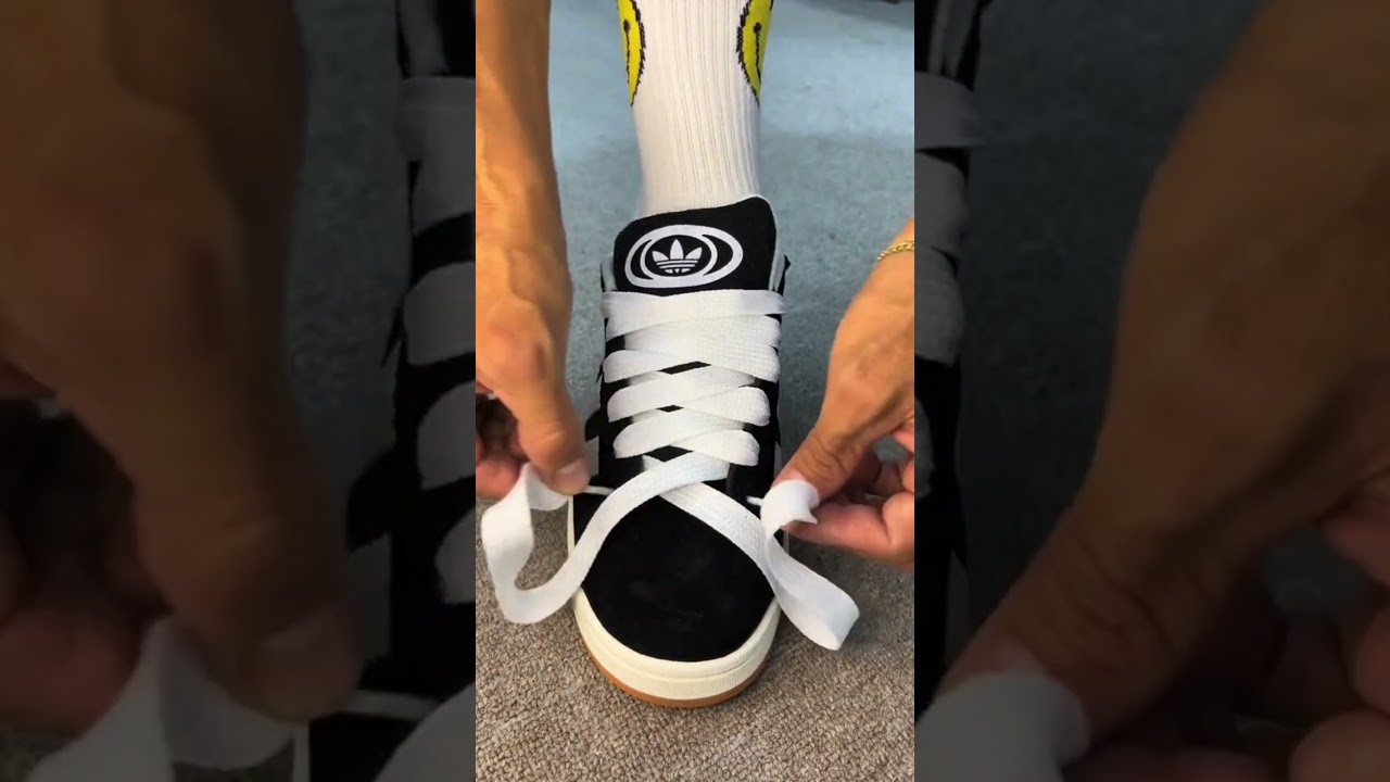 Stylish Lacing for Adidas Campus Sneakers π