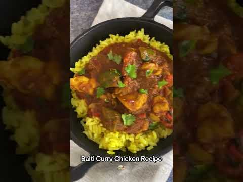 BALTI CURRY CHICKEN RECIPE | Crucible Cookware