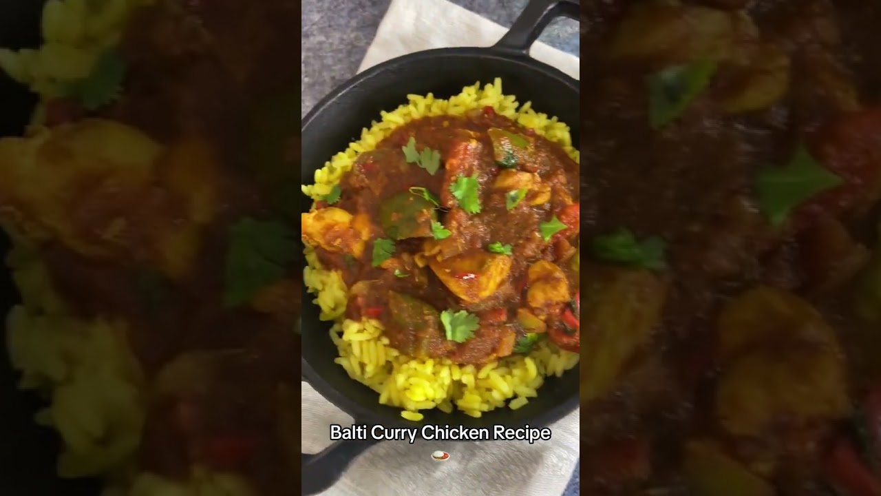 Delicious Balti Curry Chicken Recipe 🍛 | Crucible Cookware