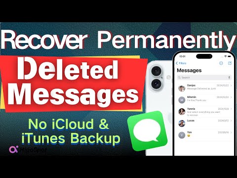 How to Recover Permanently Deleted Messages on iPhone without Backup| 100% Worked | 2 Free Ways