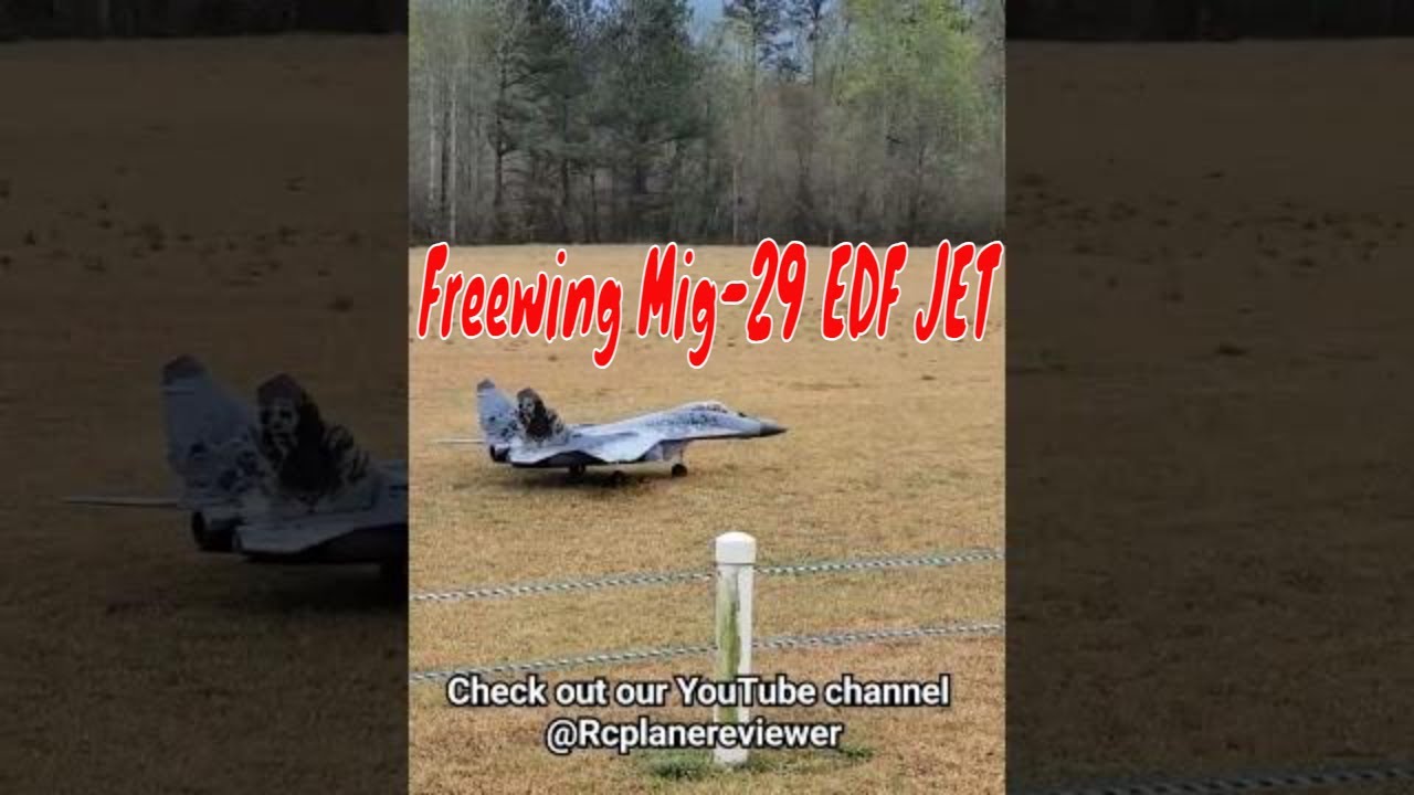 Discover the Freewing Mig-29 80mm Twin EDF Jet – The Ultimate RC Jet for Enthusiasts ✈️