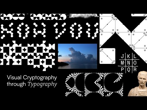 Visual Cryptography through Typography - TypeLab Asia 2022