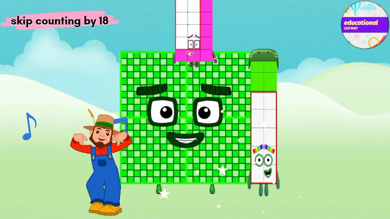 skip counting by 18|learn to count|educational corner @educationalcorner110