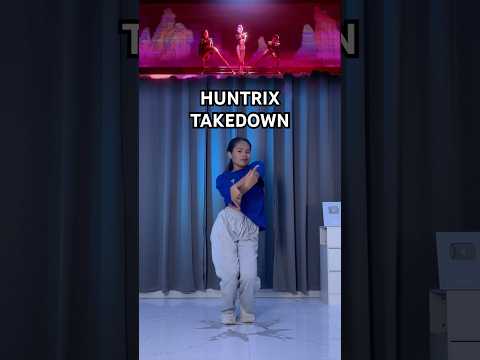 HUNTRIX - Takedown Dance Cover Side by Side| Kpop Demon Hunters #huntrix #kpopdemonhunters #takedown