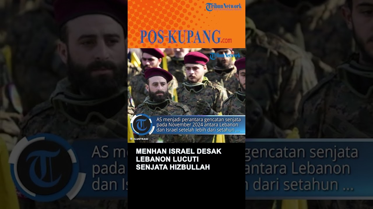 Menhan Israel Desak Lebanon Melucuti Senjata Hizbullah