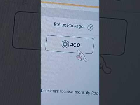 buying 400 robux!! (bored) #roblox