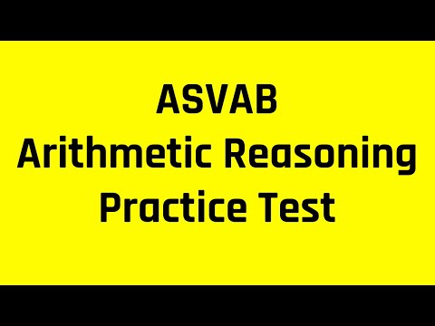 ASVAB AFQT Practice Test: The Arithmetic Reasoning Subtest (Medium Questions)