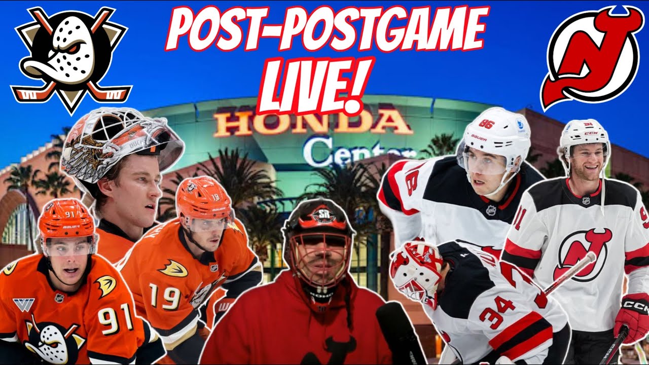 NJ Devils vs. Anaheim Ducks Live Postgame Update 🏒 | 11/1/25