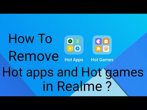 Remove Hot Apps & Games from Realme C2 π±