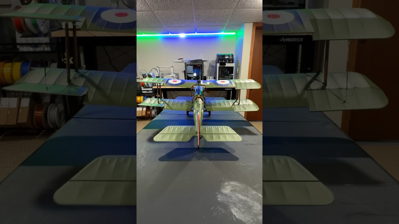 RC WW1 Biplane: Sights & Sounds ✈️