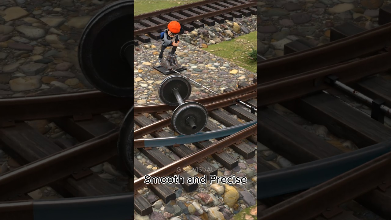 How Do Trains Switch Tracks? ๐ Discover the Secret Behind Smooth Track Changes