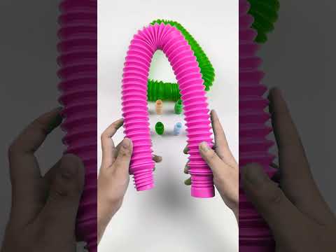 Relaxing Voicing and color changing of pop tube #asmr #creative #satisfying#relaxing #voicings