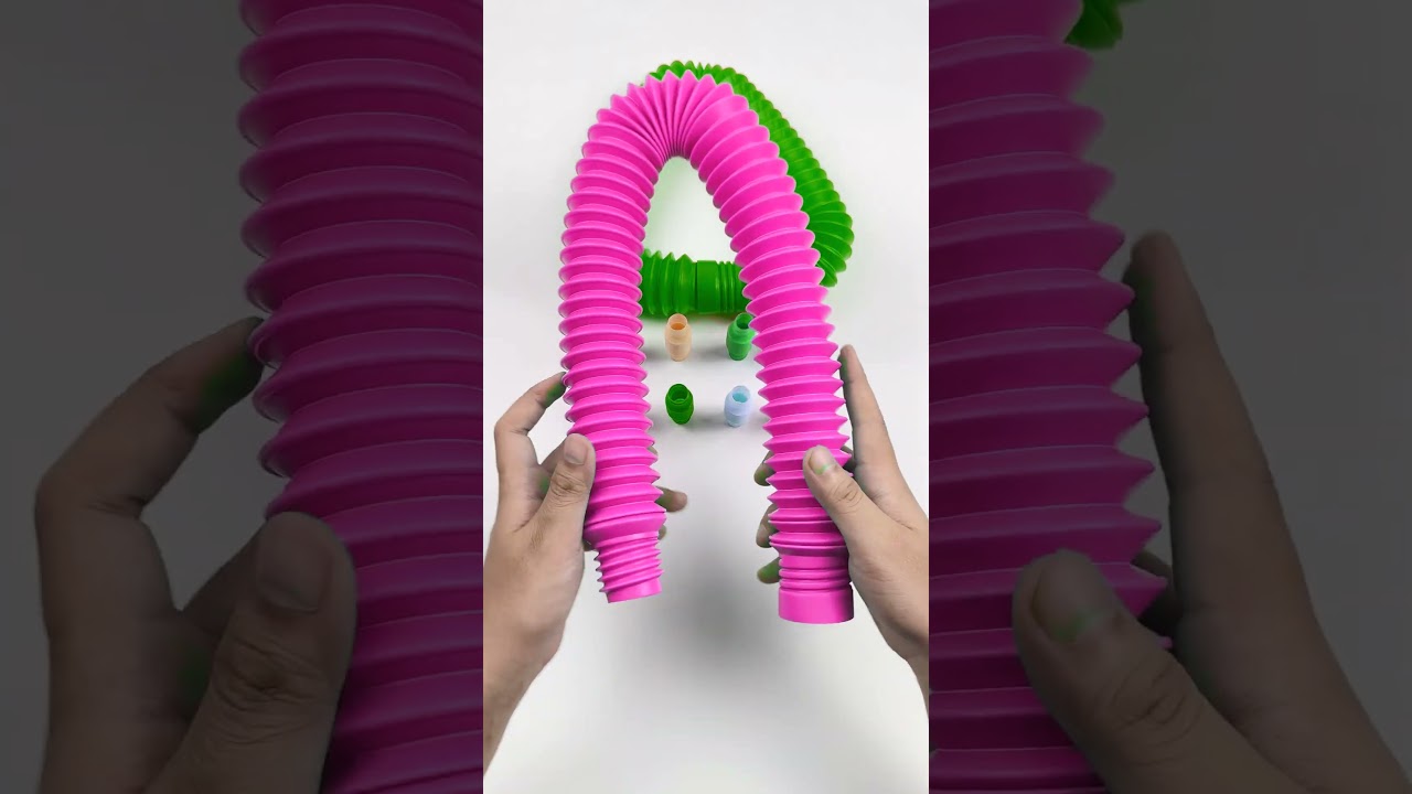 Soothing Pop Tube Sounds & Color Changes 🎨