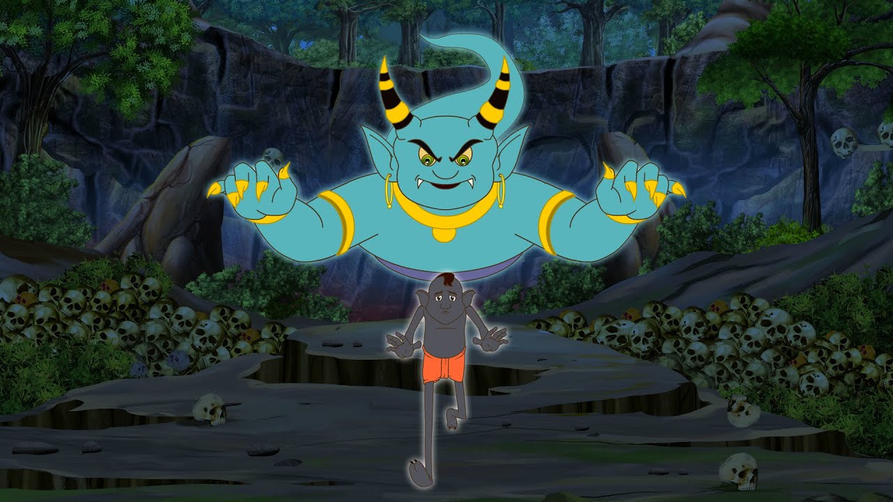 लूल्लू और गूंगा जिन: मजेदार हिंदी कॉमेडी कहानी 😄