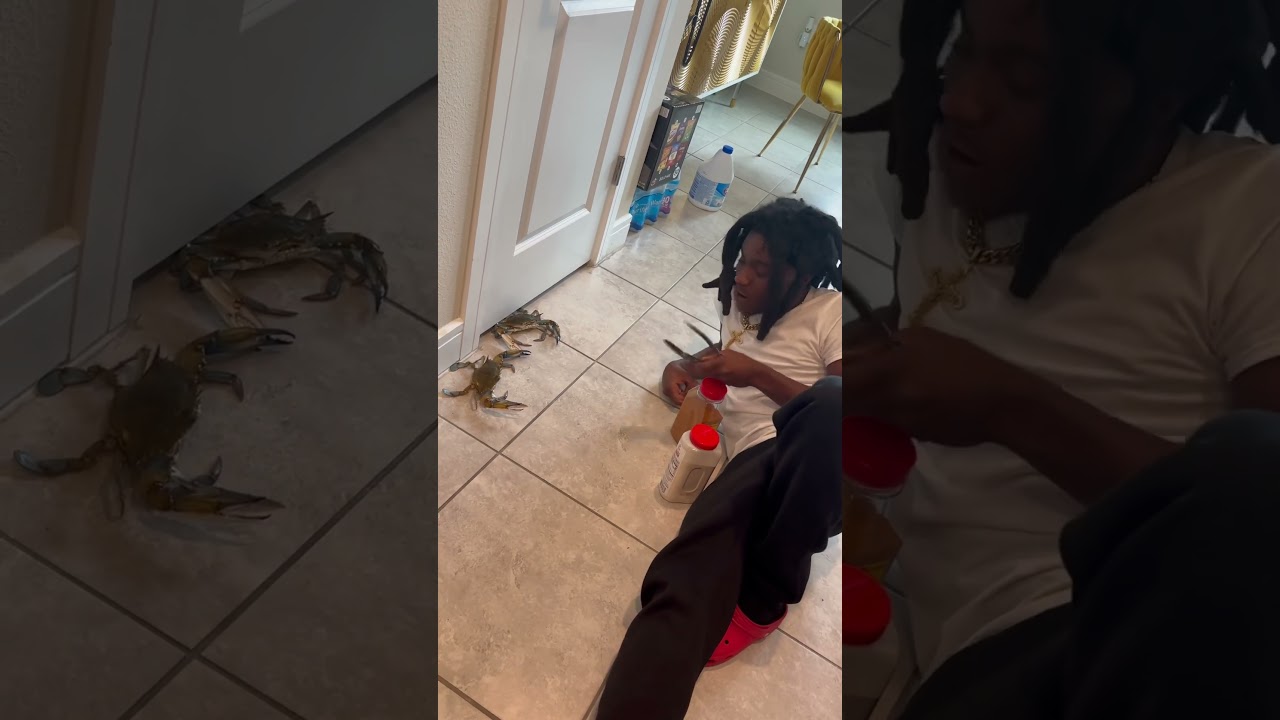 Shocking Moment: Son Caught with 2 Blue Crabs 🦀 Watch What Happens Next! #shorts