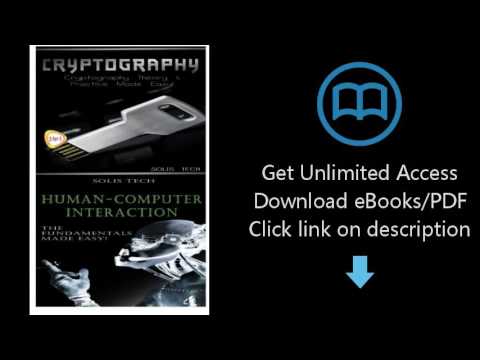 Download Cryptography & Human-Computer Interaction [P.D.F]