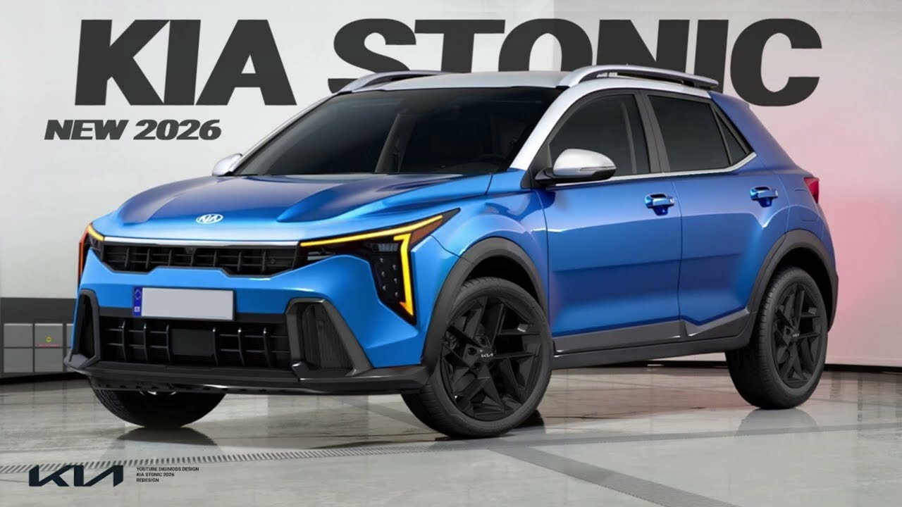2026 Kia Stonic: Major Facelift with 113 HP Mild-Hybrid & Dual 12.3" Screens