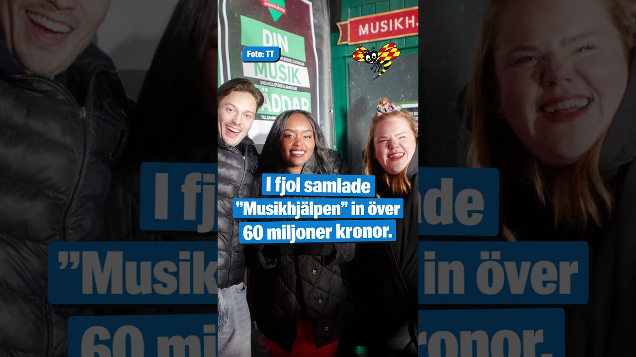 Musikhjälpen 2025: Karlstad för första gången med glasbur på Stora torget 🎶