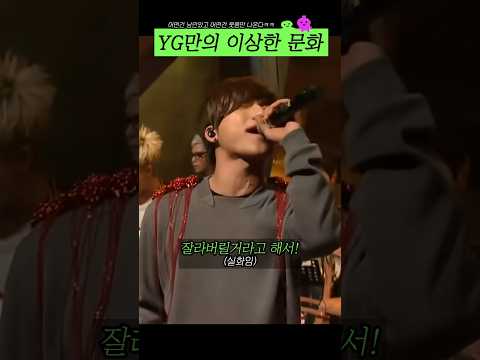 YG만의 이상한 문화