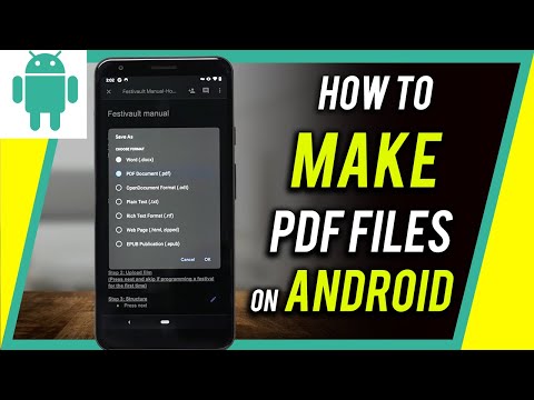 Creating PDF Files on Your Android Phone Using Google Drive