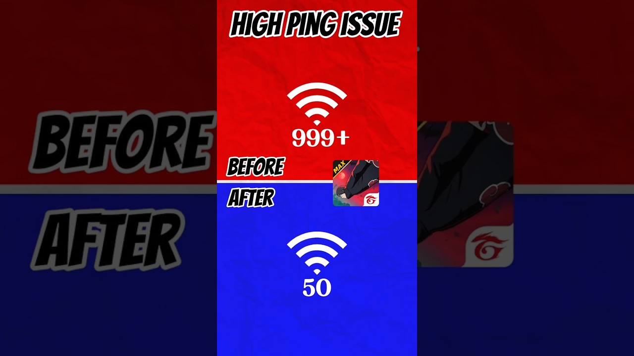 Fix High Ping in Free Fire ๐ฅ | OG_SPEEDO_FF