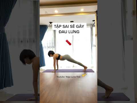 Muốn tập Plank để đốt mỡ bụng cần chú ý cách tập đúng và sai nhé #yoga #sideplank #plank #diet