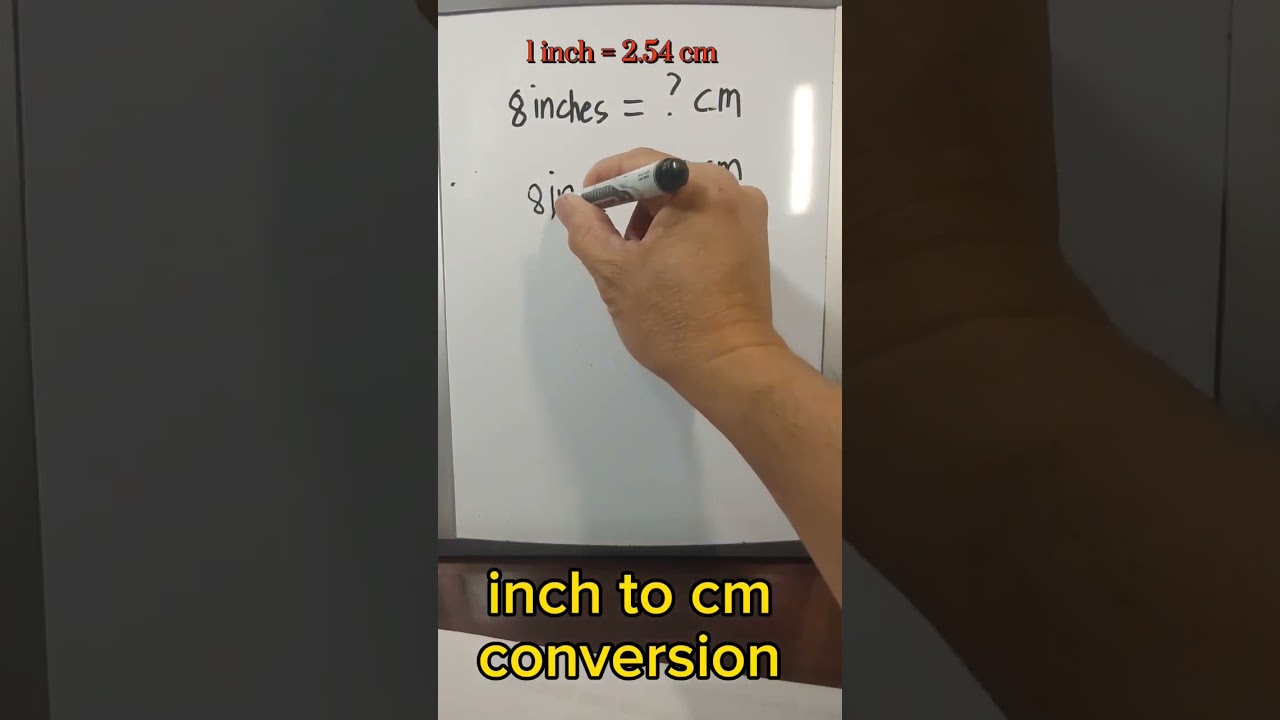 Convert Inches to Centimeters Easily 📏