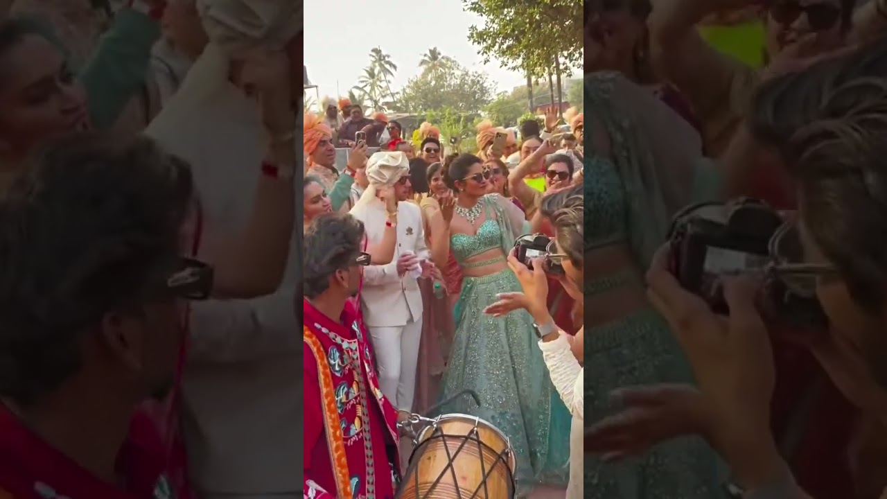 Priyanka Chopra Jonas Celebrates with a Fun Desi Girl Dance at Brother's Baarat 🎉
