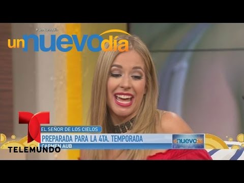 Carmen Aub platica de su personaje en "El Señor de los Cielos" | Un Nuevo Día | Telemundo