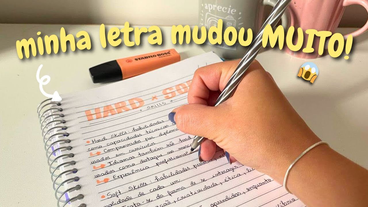 Como ter a letra cursiva PERFEITA 🤯