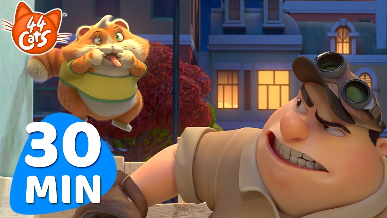44 Cats: Bertie & Brutus, The Cat Catchers 🐱