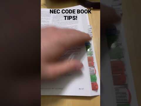 QUICK NEC CODE BOOK TIPS