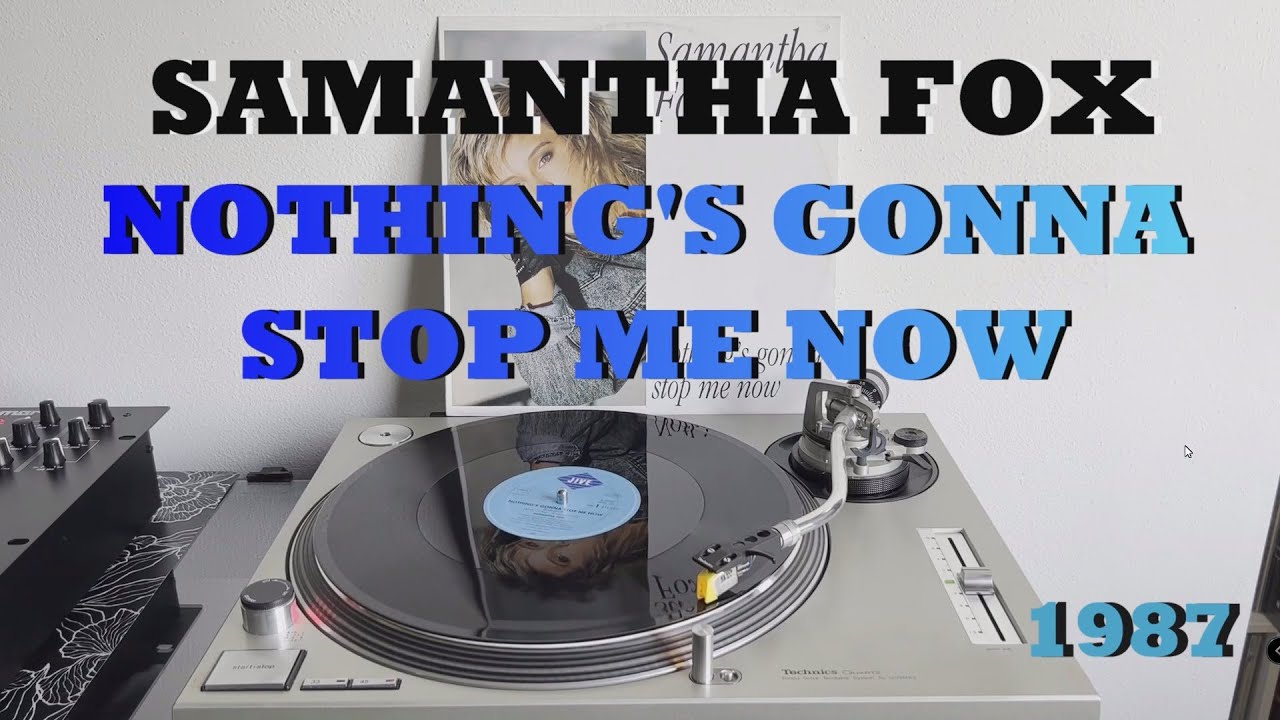 Samantha Fox - Nothing's Gonna Stop Me Now (1987 Extended HQ Video) 🎶