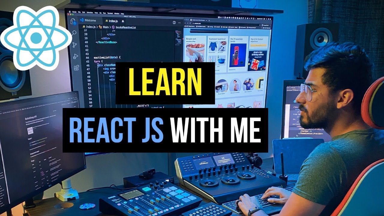 Learn React JS with Me (Beginners Friendly) - Free Whiteboard Webinar
