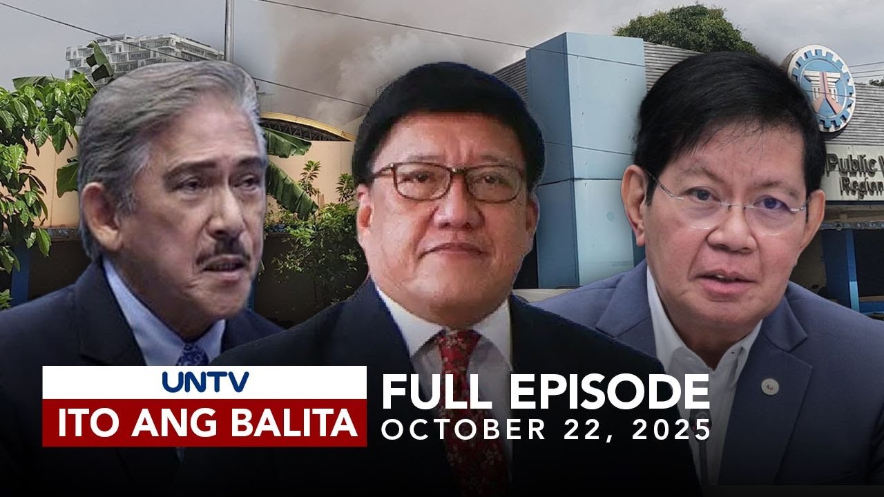 UNTV: October 22, 2025 | Flood Control Docs Safe 🔥