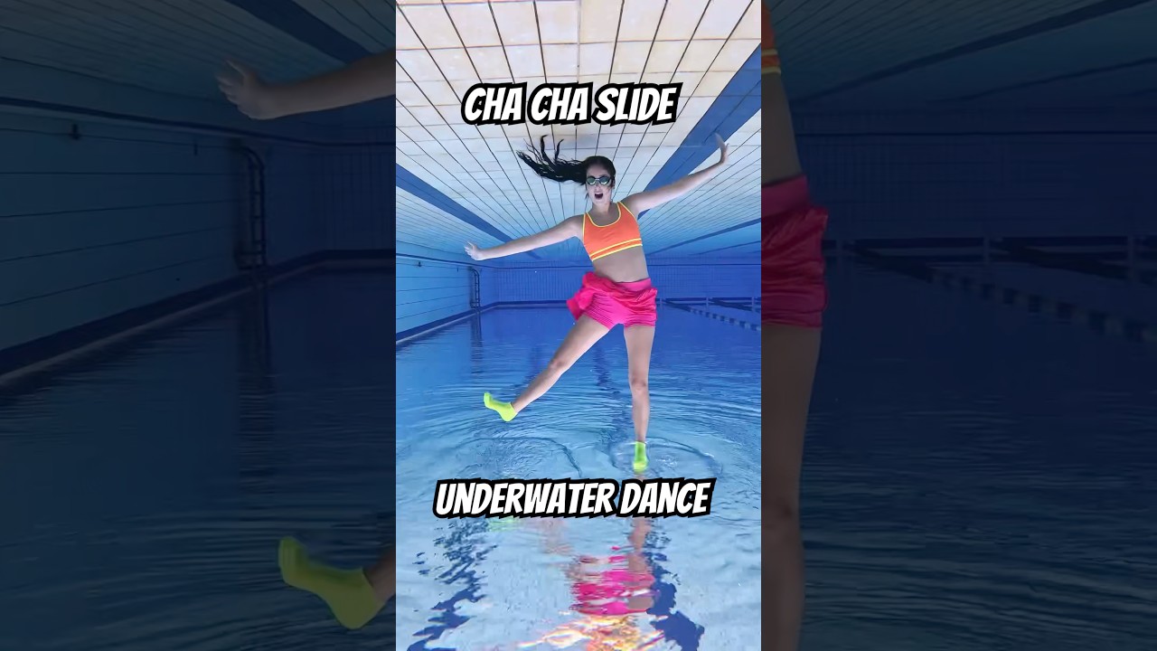 Underwater Cha Cha Slide Dance Upside Down 🙃