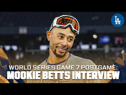 Mookie Betts reflects on a crazy Game 7 | MLB Tonight