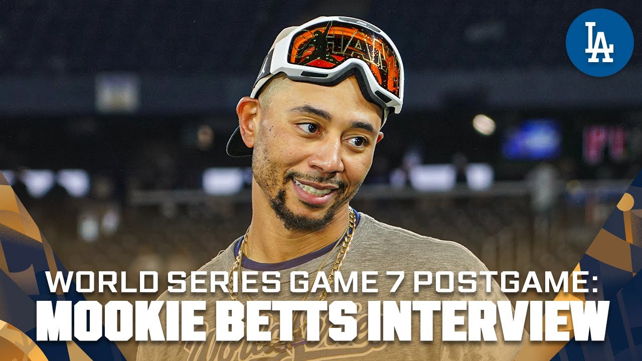 Mookie Betts Recalls the Intense Game 7 & His 4th World Series Win 🏆