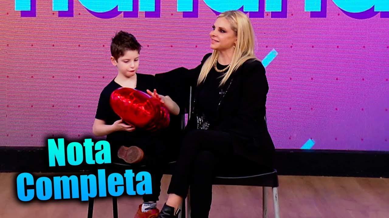 Hijo de Luis Ventura y Fabianna Luizzi sorprende en estudio 🎥