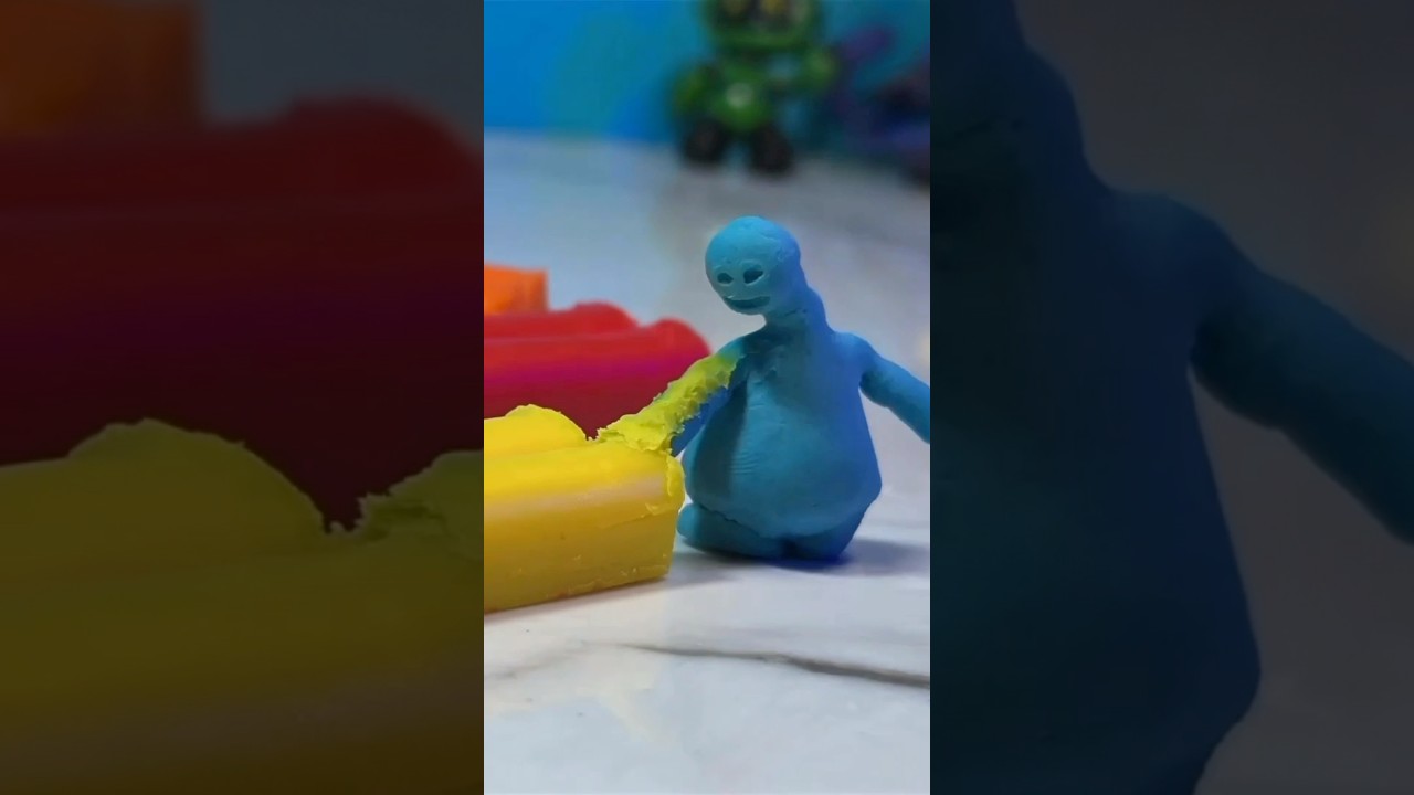 ➤ TINY DOEY IN REAL LIFE!?| POPPY PLAYTIME chapter 4 #polymerclay #poppyplaytime #diy